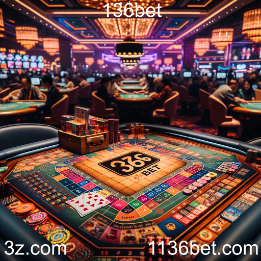 Descubra o Mundo dos Jogos de Mesa no 136bet